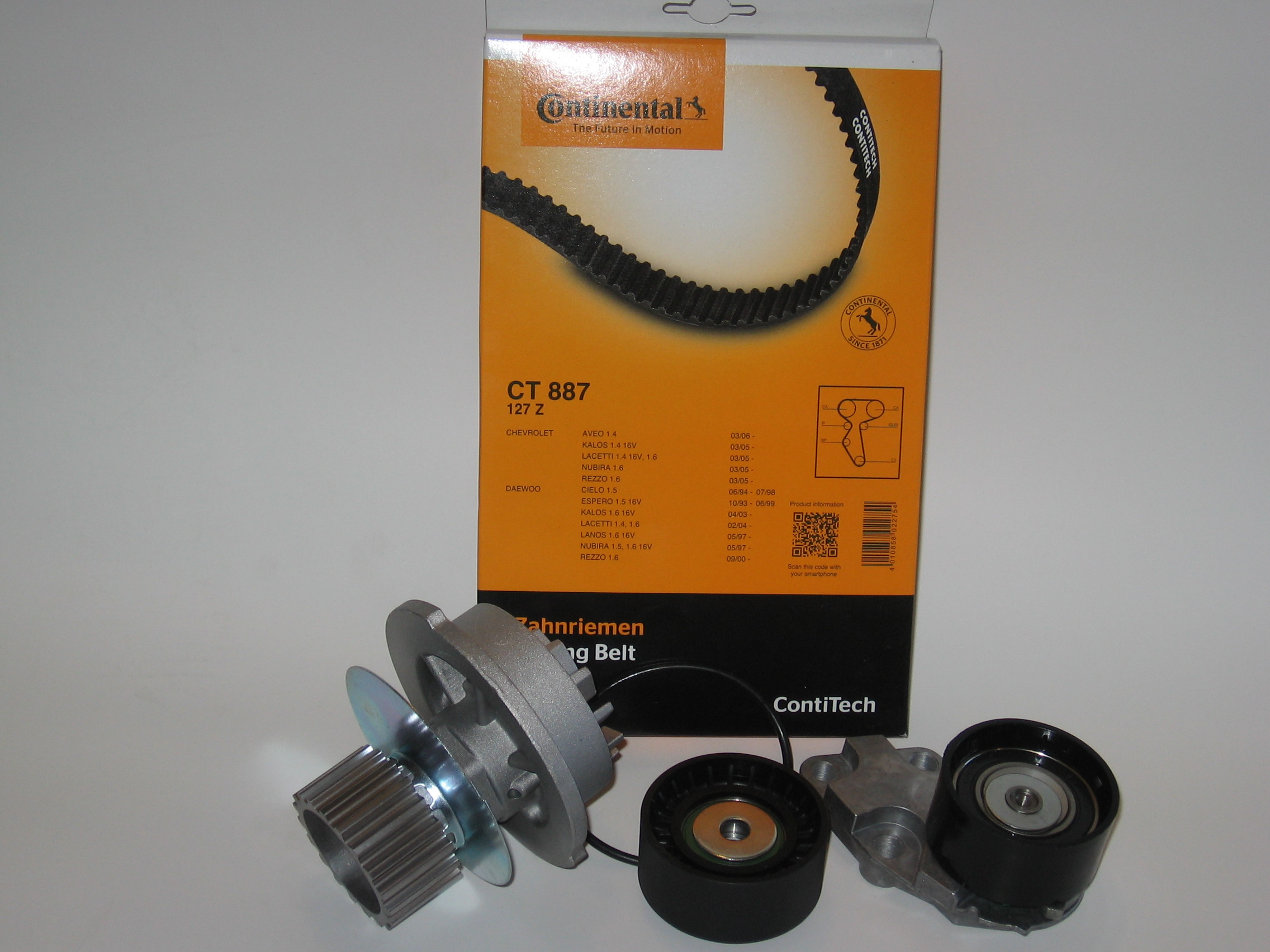 

Rozrząd+ Pompa Wody Lanos Nexia Dohc 16V Conti