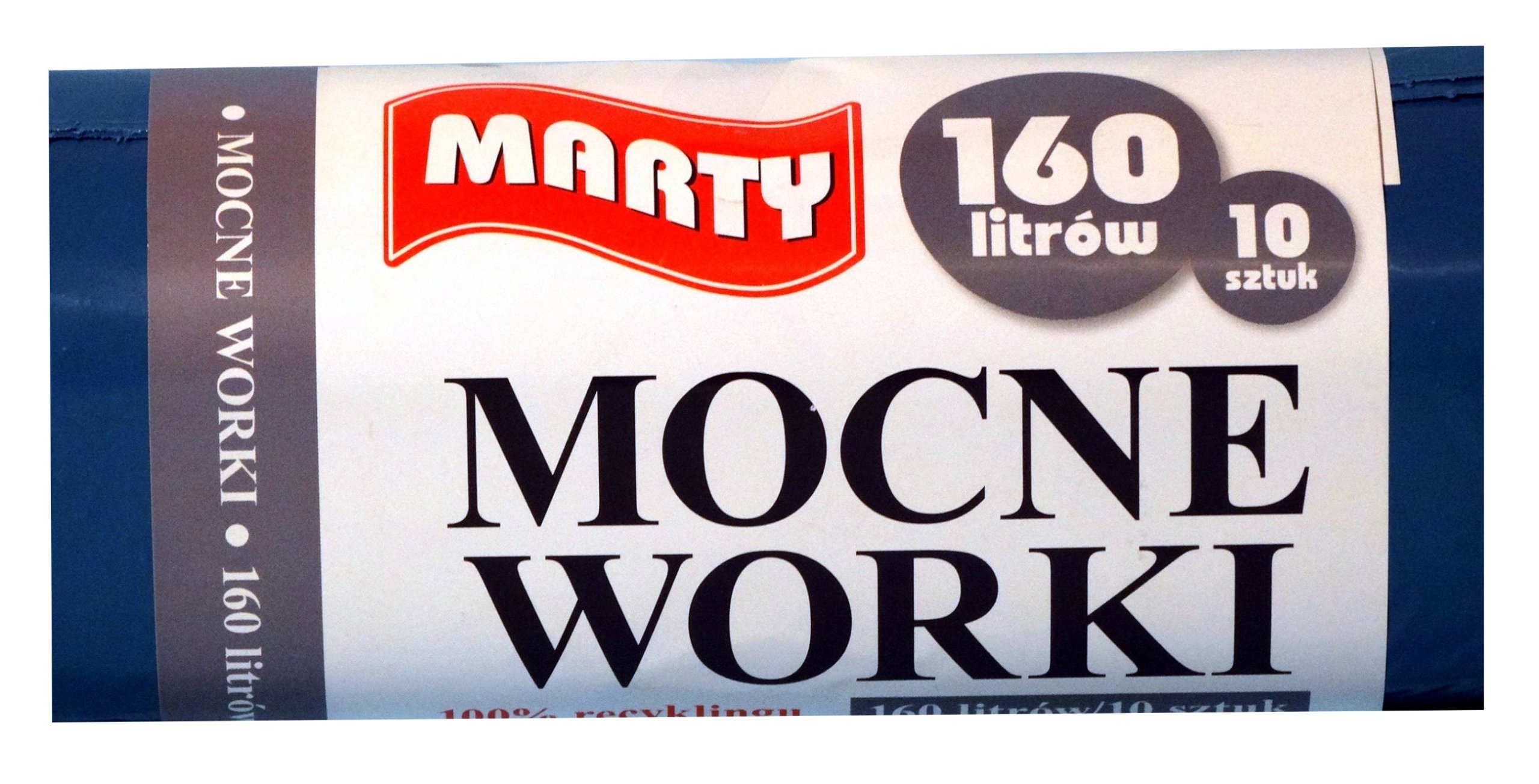 

Worki Na Śmieci 160L 10SZT Mocne F.vat