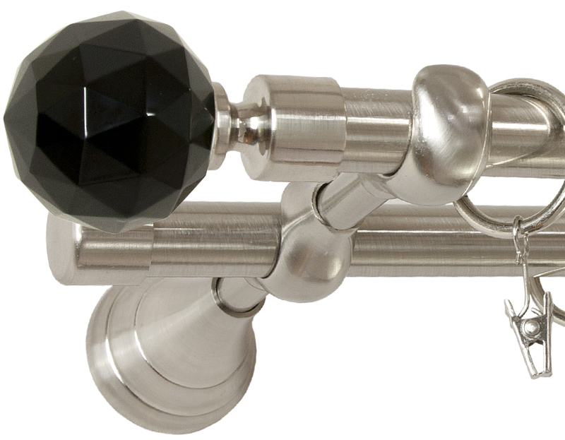 

Karnisz Crystal 360 cm Podwójny 3,6 karnisze fi 19