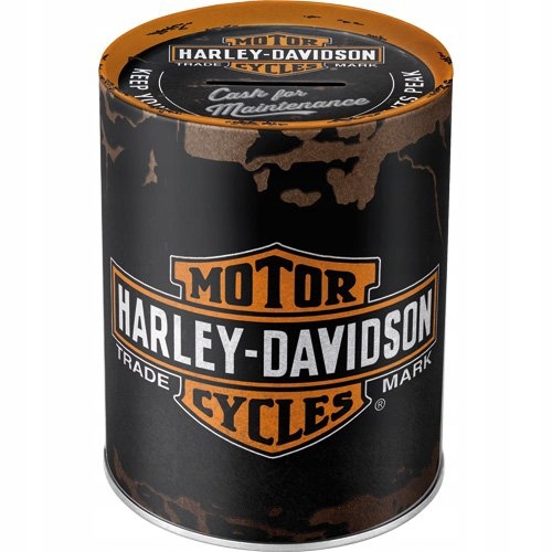

Skarbonka Metalowa Puszka Harley Davidson