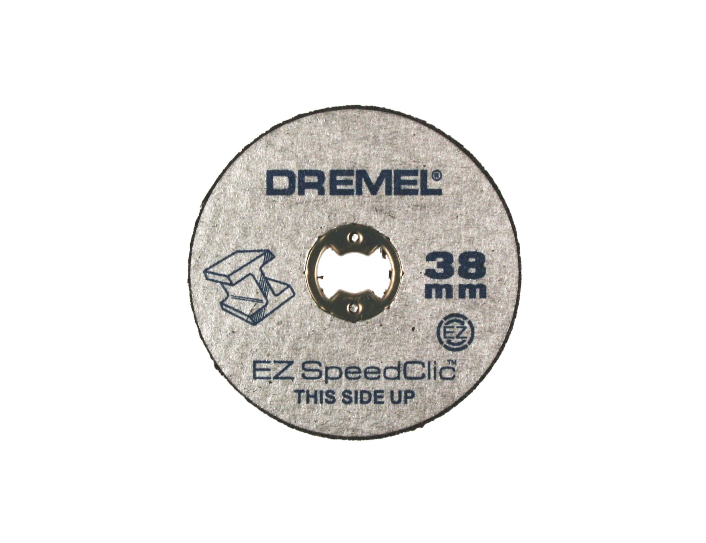 Adaptateur EZ SpeedClic + 2 Disques A Tronçonner 38 mm DREMEL - 2615 S406  JC