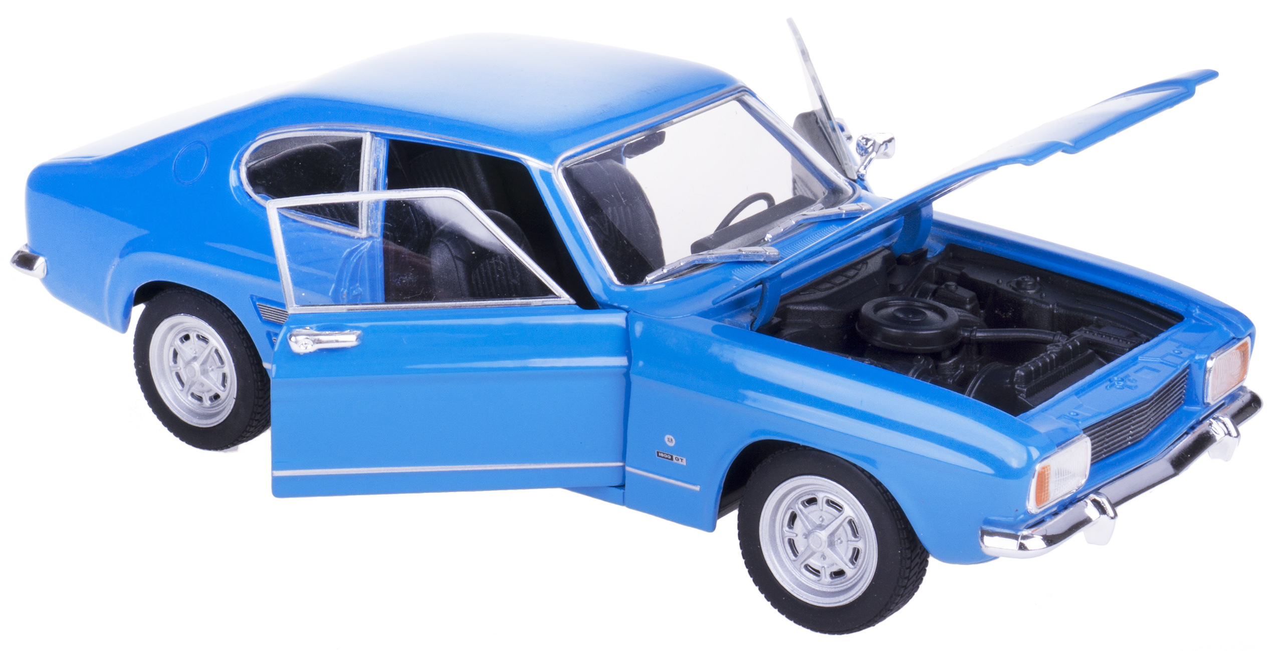 

1969 Ford Capri Model Metal Welly 1:24 Niebieski