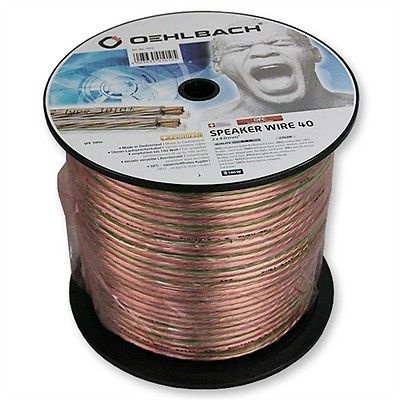 

Kabel głośnikowy Oehlbach Speaker Wire 40 2x4mm2