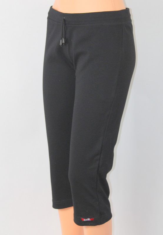 

Spodnie damskie Dresowe 3/4 rybaczki Czarny 46 3XL