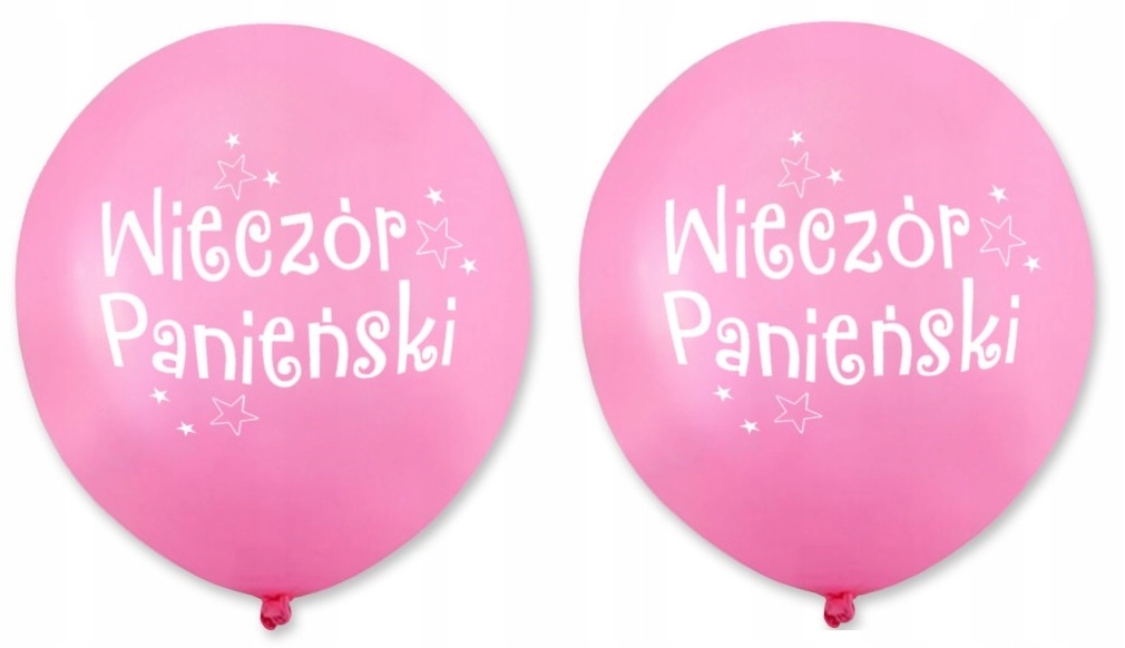 

Balony Na Wieczór Panieński 2 Sztuki Różowe Balon