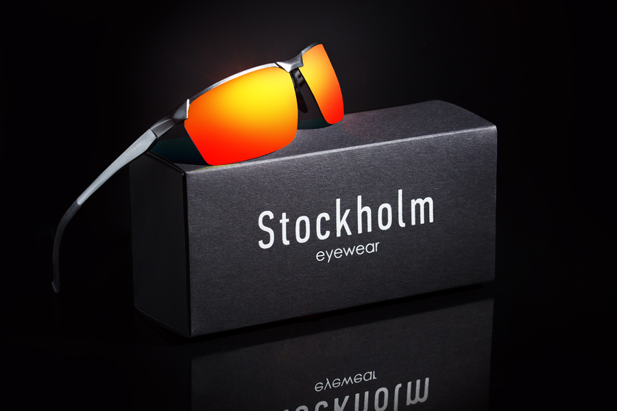 OKULARY POLARYZACYJNE MĘSKIE STOCKHOLM etui 9022 Marka inna