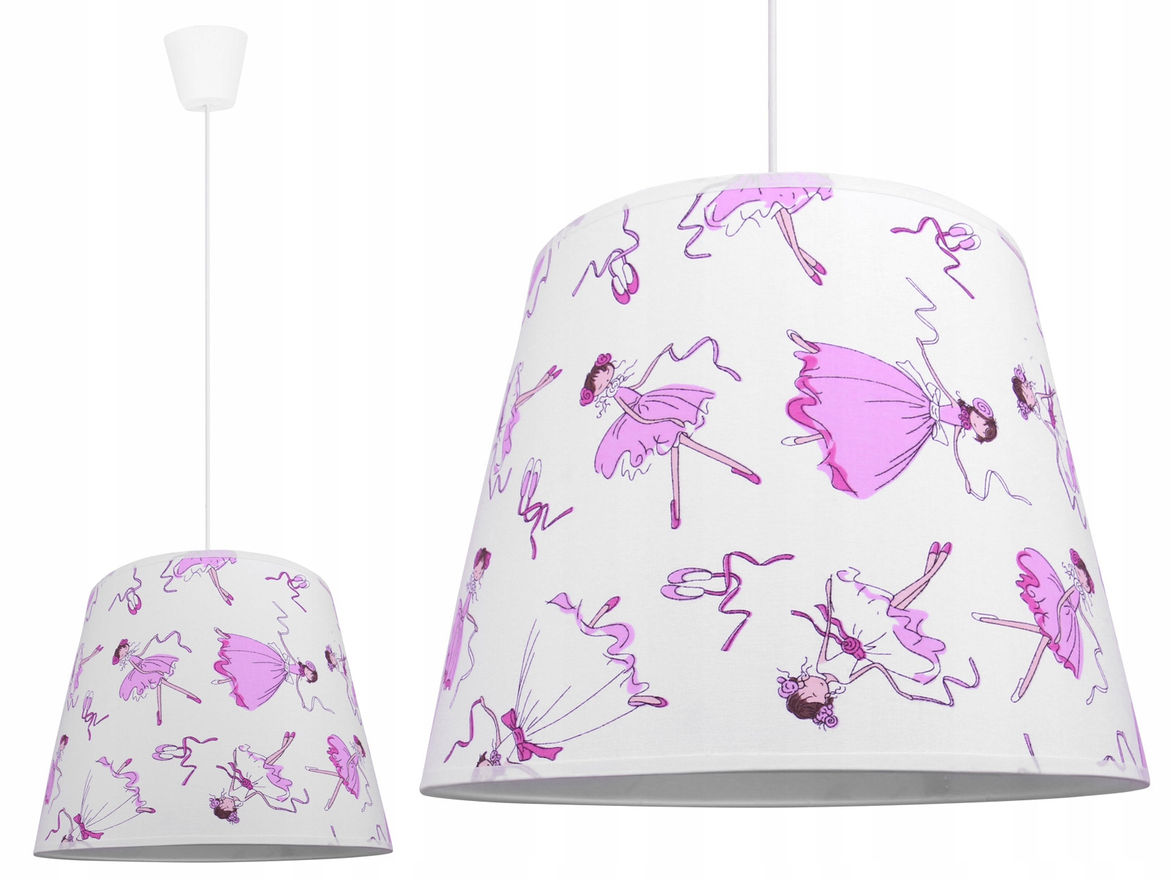 

Lampa Sufitowa Wisząca Abażur Dziecięcy Wzór Led