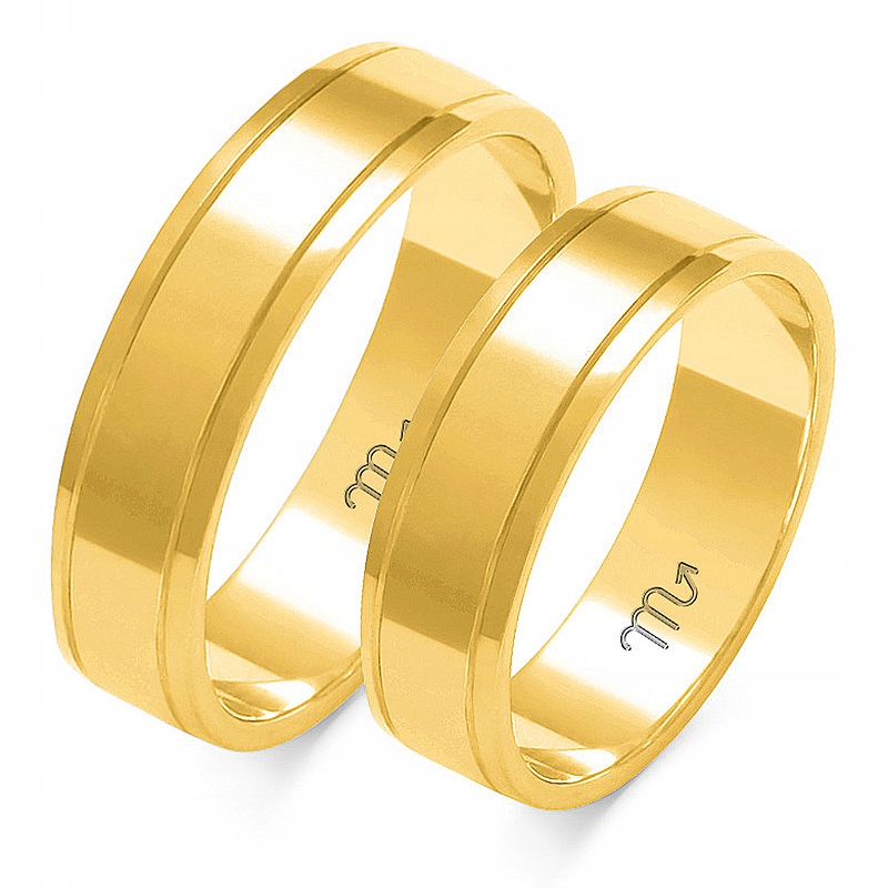 Zlaté Prsteny 14K 5,5 mm id A-209
