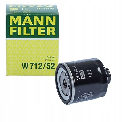 Mann фильтр оригинал. Фильтр масляный Mann w712/52. Фильтр масляный Mann w712/52 Применяемость. Шкода Фабия масляный фильтр Манн. W71252 Mann.