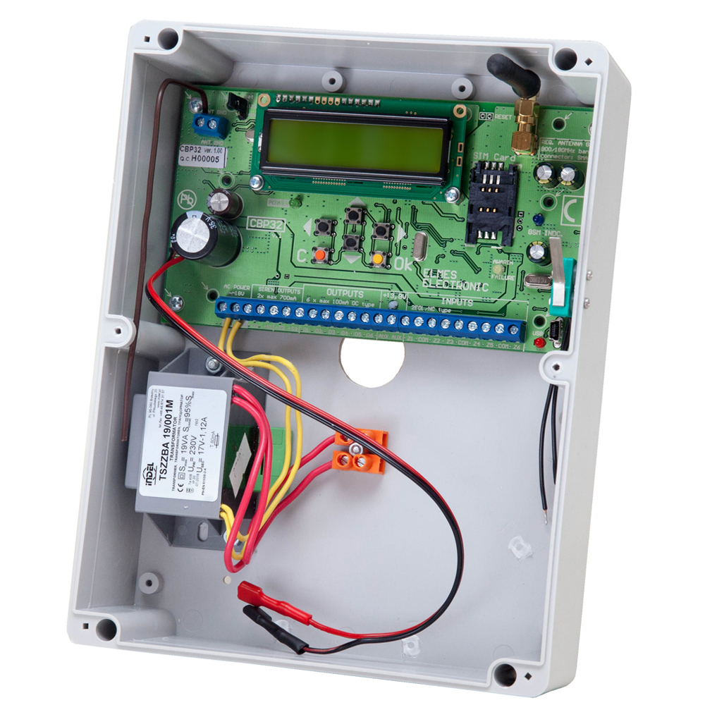 ELMES CBP32S CENTRALA Z OBUDOWĄ EAN (GTIN) 5907222214107