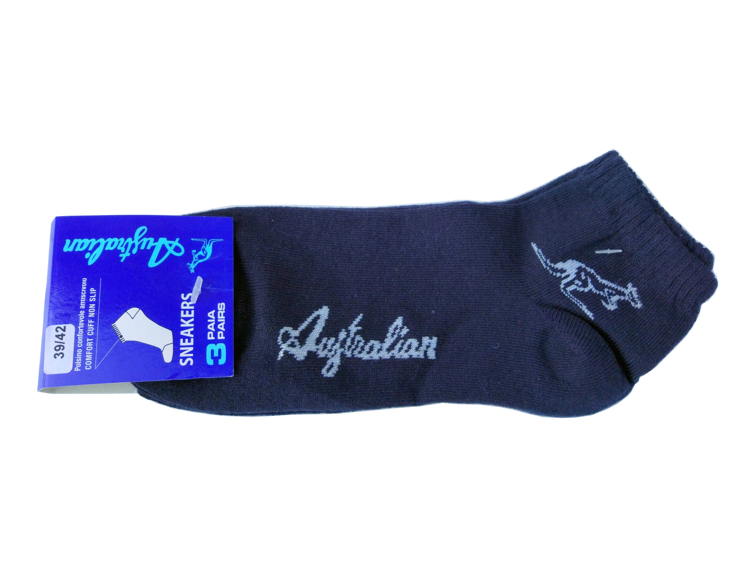 

Skarpety 3/4 Skarpetki Stopki r.39-42 granat 3Pary