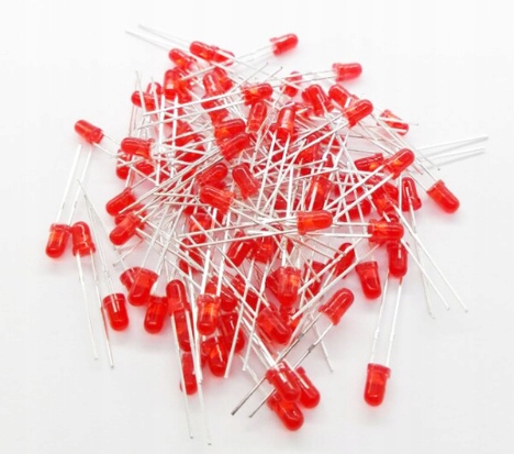 

Diody Led 3mm czerwone 10sztuk