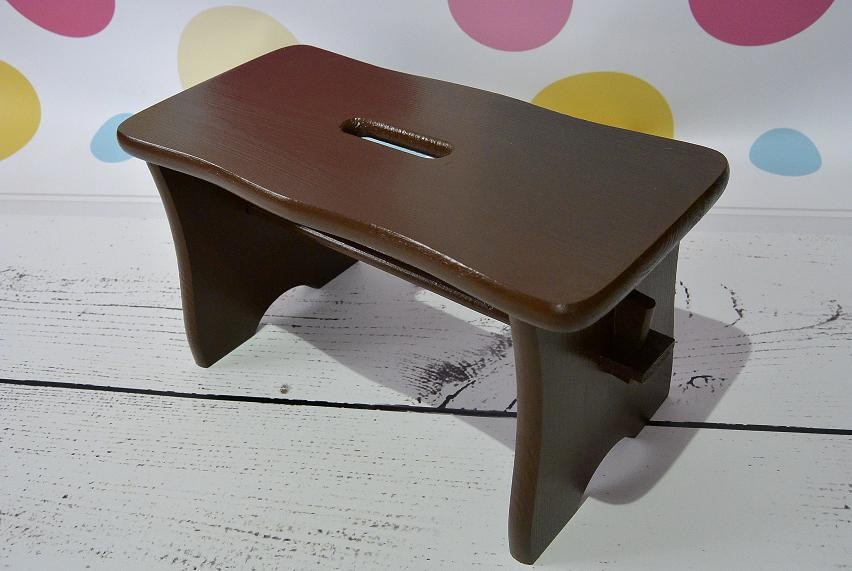 Stołek taboret RYCZKA zydel LAKIEROWANY, MALOWANY Materiał Drewno