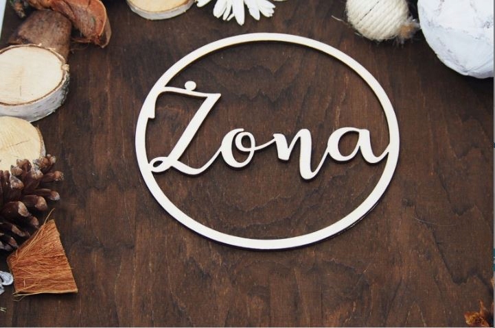 KOŁA Z NAPISEM MĄŻ/ŻONA - K4 Cechy dodatkowe brak