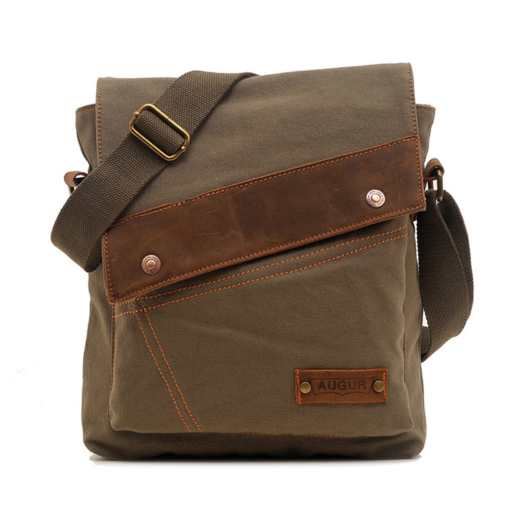 

Torba Unisex na ramię listonoszka płótno Army