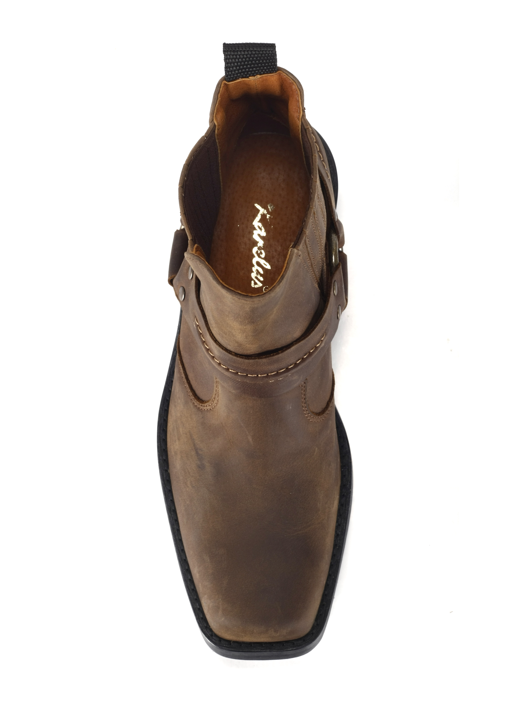 KOWBOJKI MOTOCYKLOWE Męskie model 610 skóra NOWOŚĆ Oryginalne opakowanie producenta pudełko