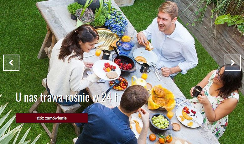 Sztuczna trawa|EDGE|balkon ogród taras 400x500cm Długość 5 m