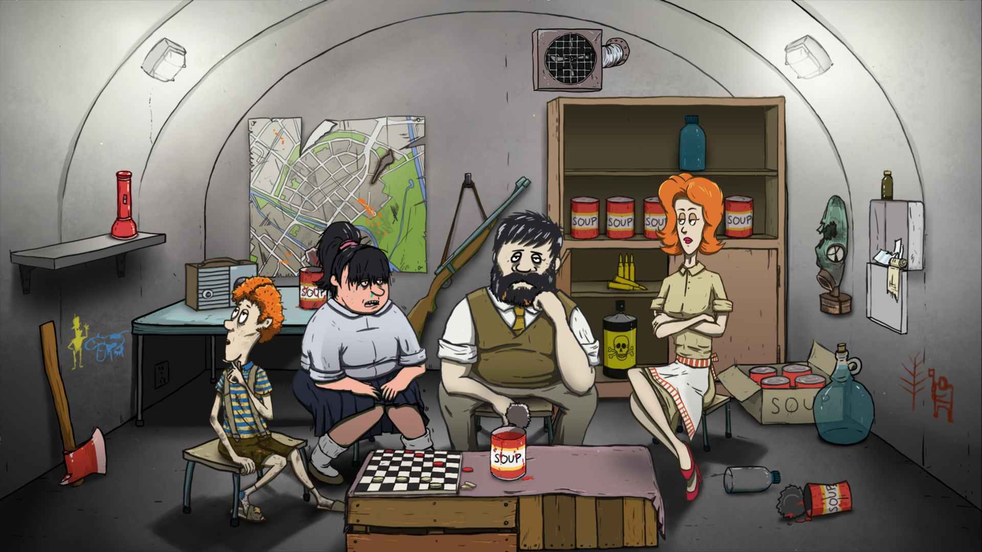 60 Seconds PL KLUCZ STEAM Tematyka symulacje