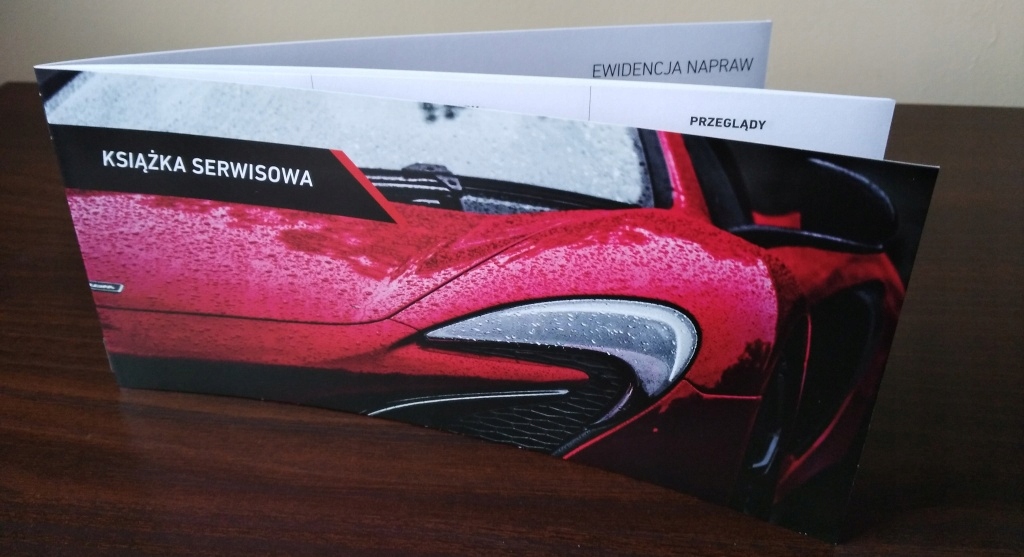 100x Książka serwisowa ksiażeczka przeglad PREMIUM Waga produktu z opakowaniem jednostkowym 5 kg