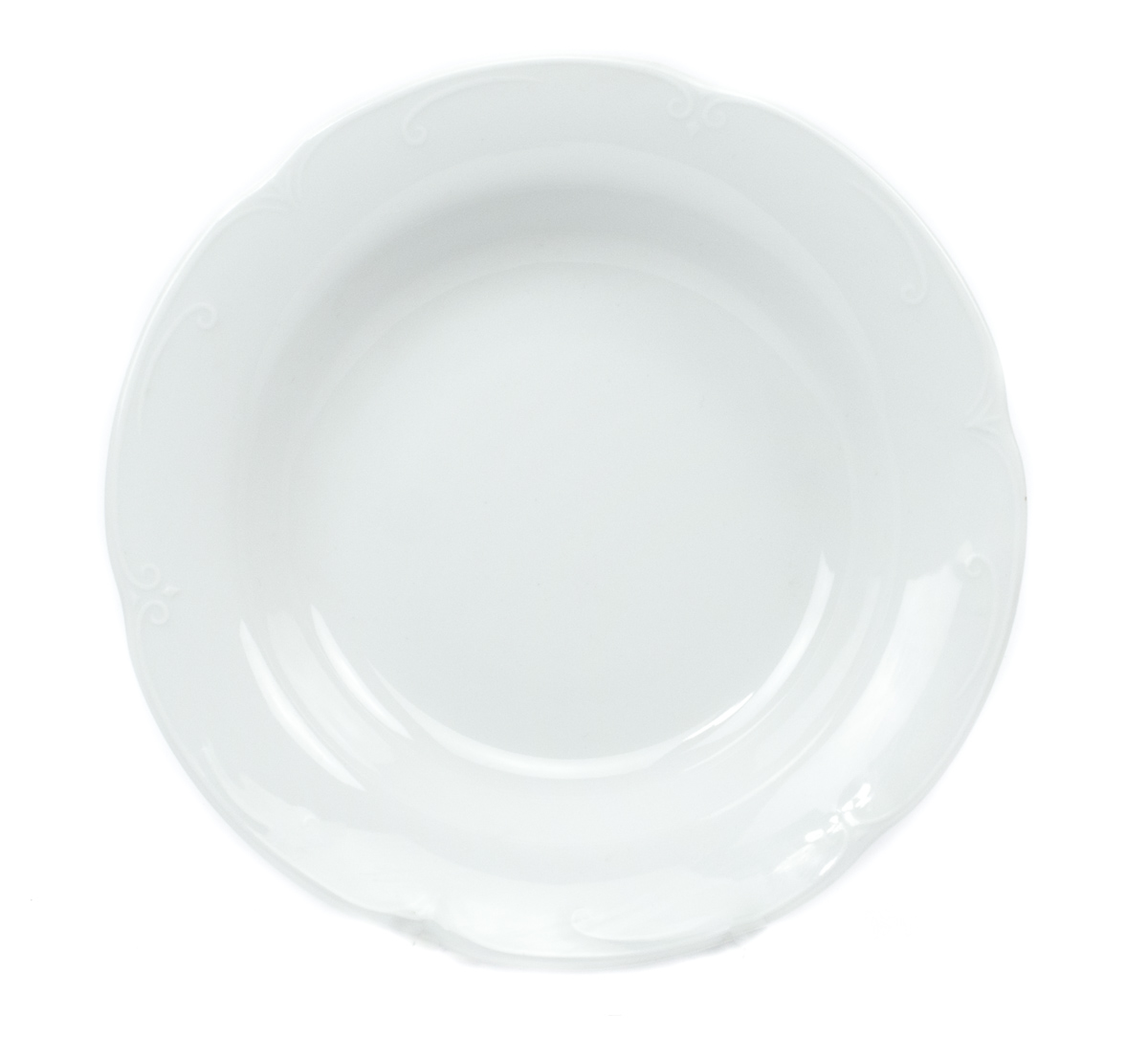 

Talerz głęboki 22cm Kamelia Biała Logo- Chodzież