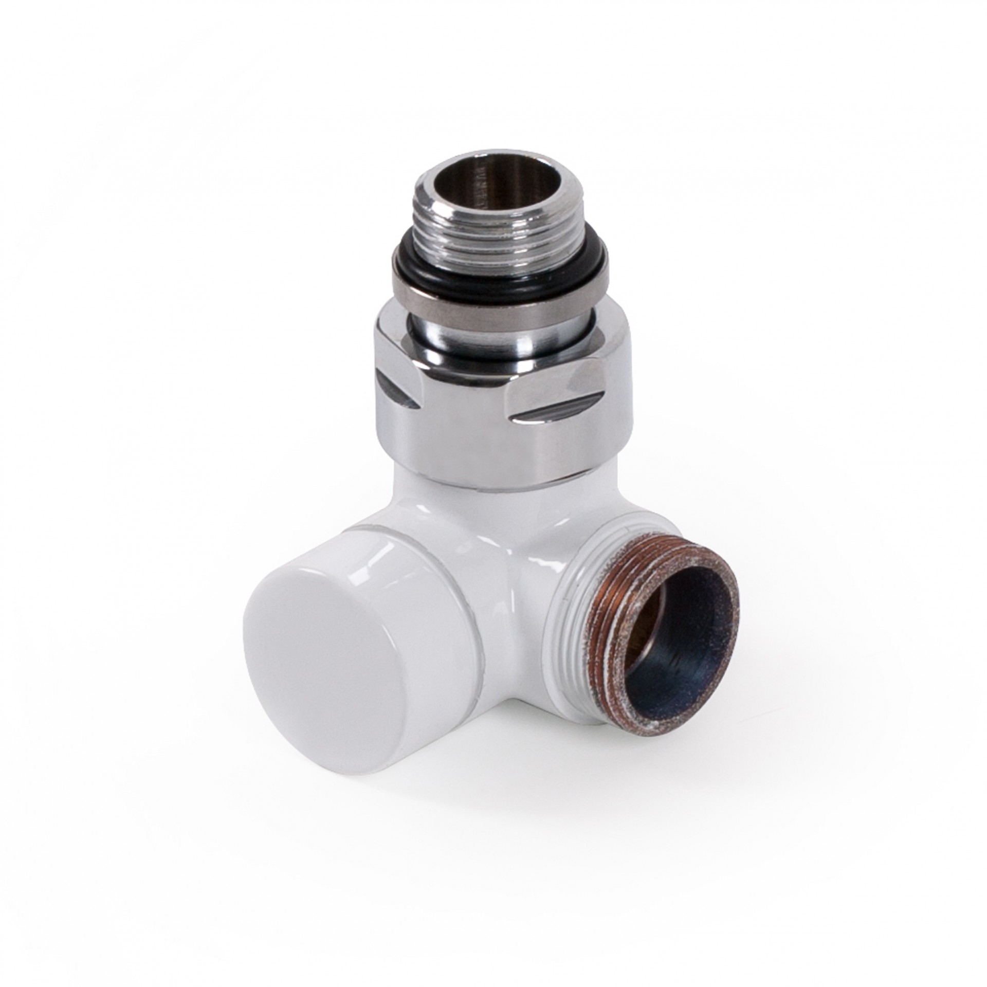 3-osový uzatvárací ventil 1/2'' ľavý biely Poletti