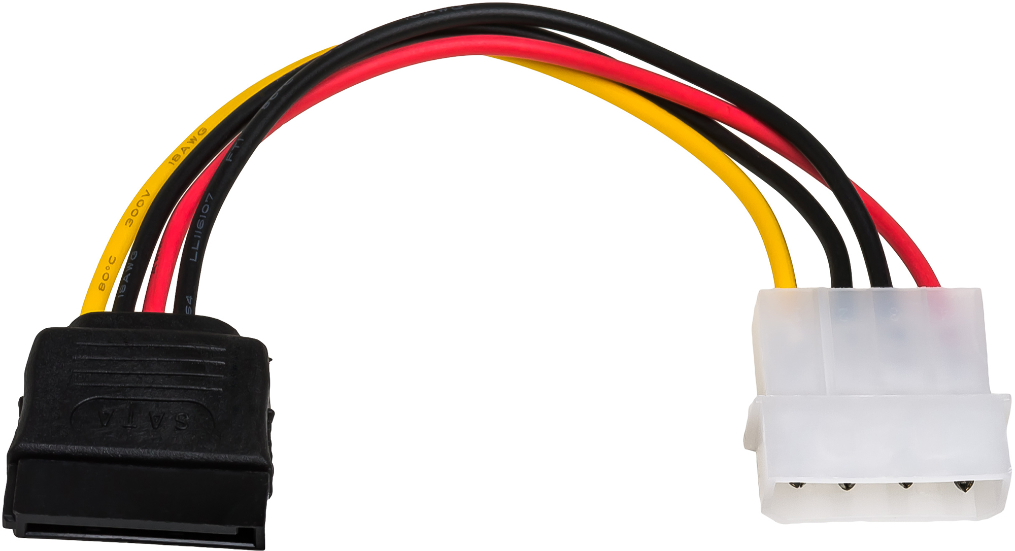 

Adapter Przejściówka Zasilania z Molex na Sata