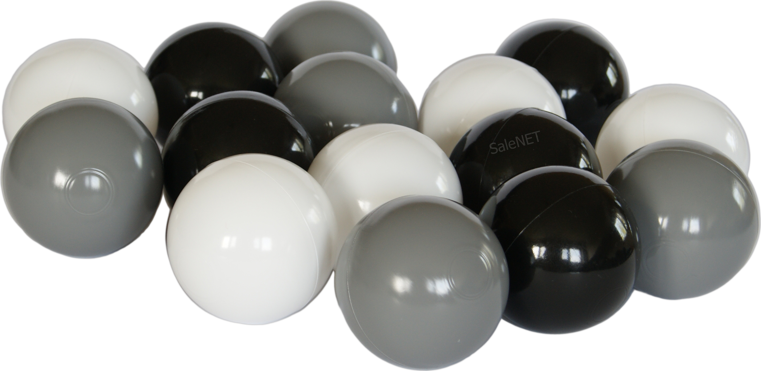 ШАРИКИ МЯЧ бассейн подарок/год 100шт 6 см 3цвет