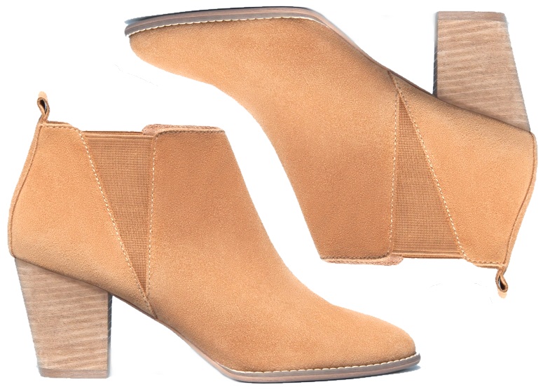 

Pull&bear Botki Zamszowe Camel Sztyblety 40