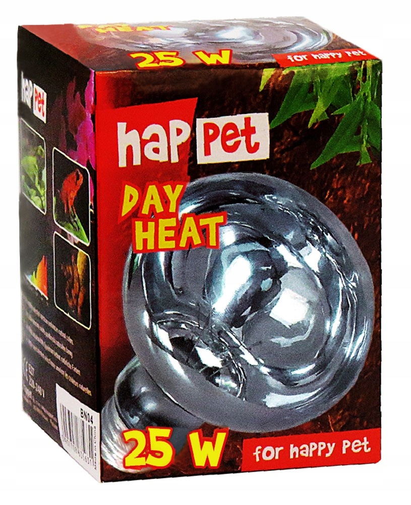 

Happet Żarówka Terra Day Heat 25W Do Terrarium E27