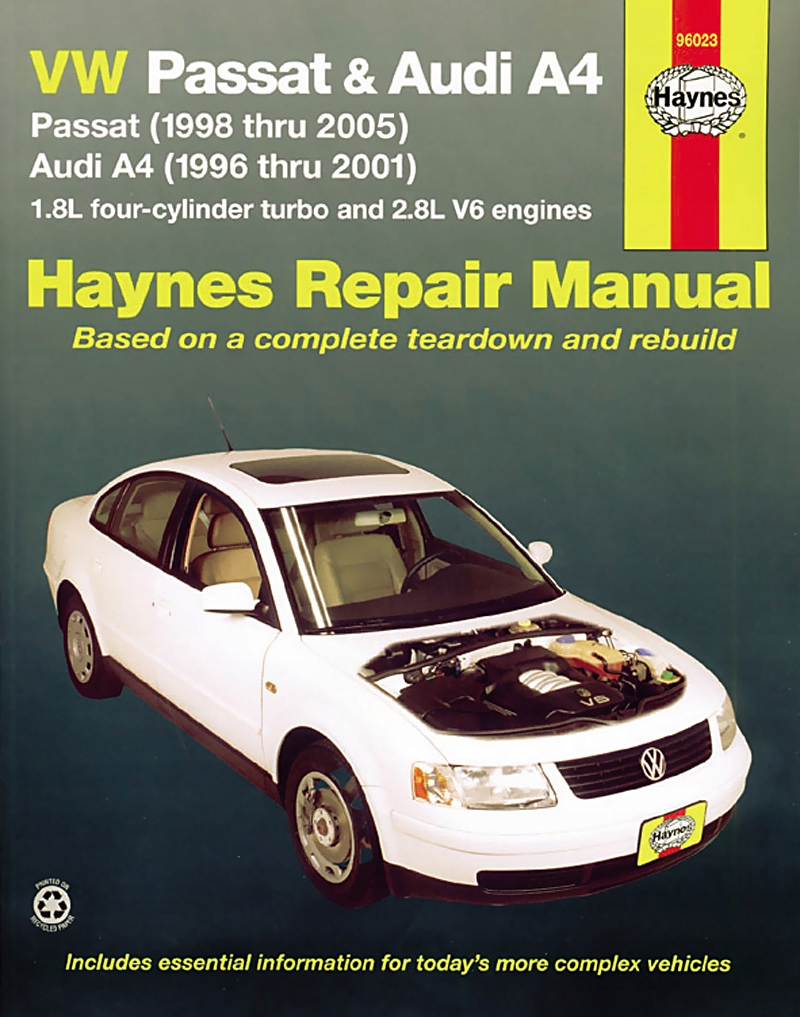 Vw Passat (98-05) Usa Opis Budowy I Naprawy