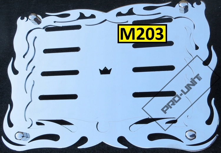 Ramka pod tablicę rejestracyjną na motocykl INOX! Producent inny