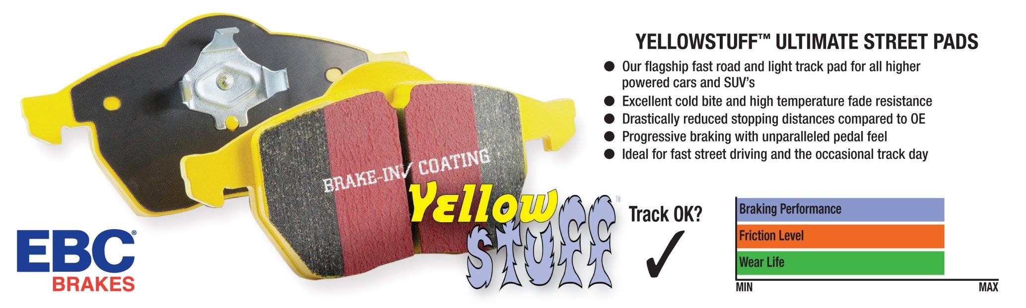 Klocki EBC Yellow FIAT Freemont 2 4 2012 2018 e9 Part manufacturer EBC