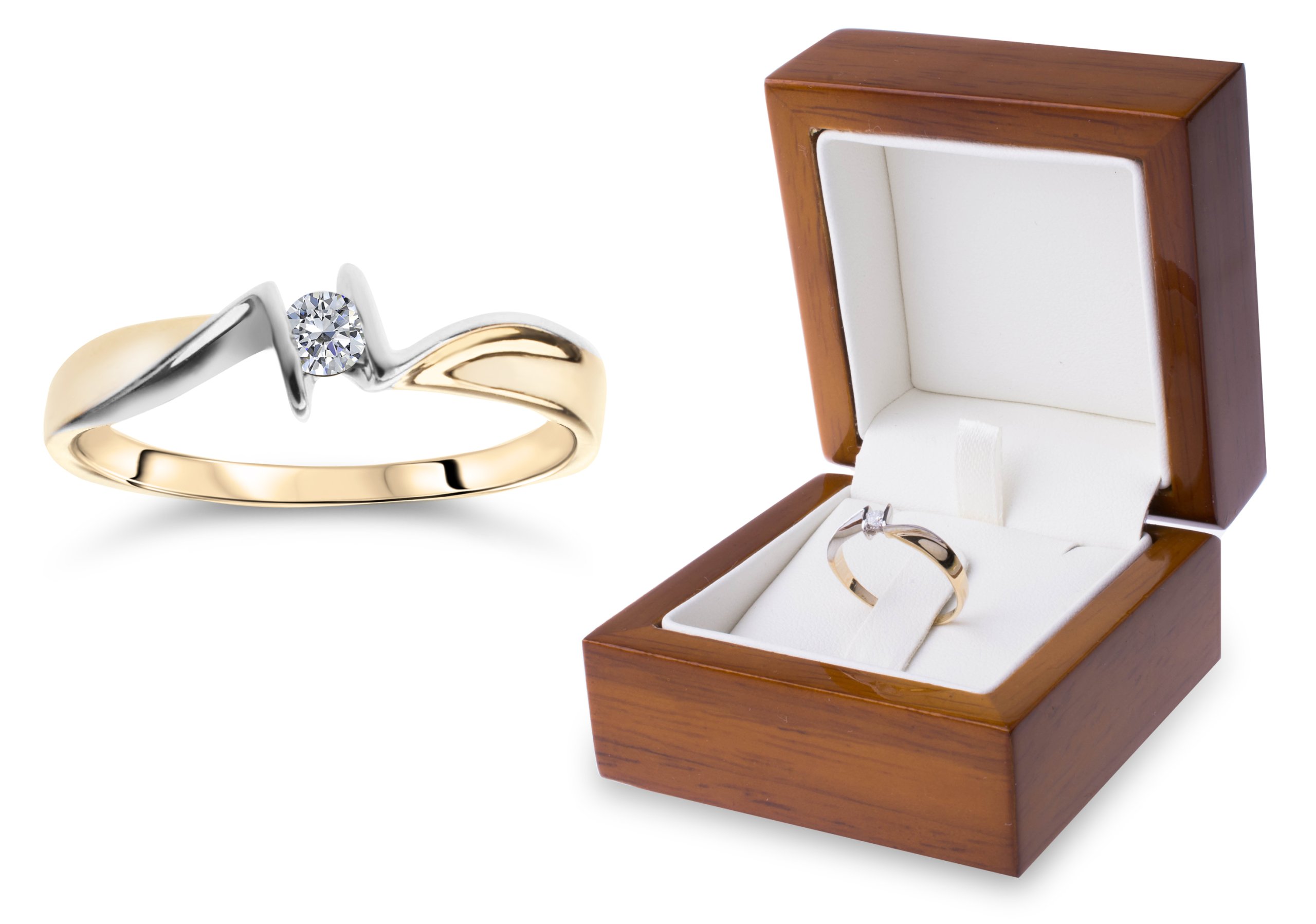 Zlatý Prstýnek 585 HN82 Velikost:23