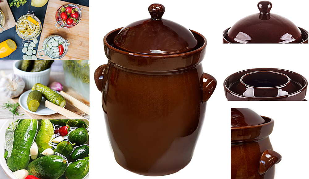 GARNEK HERMETYCZNY NA KAPUSTĘ MIĘSO KAMIONKA 15l upust Pojemność 15 l