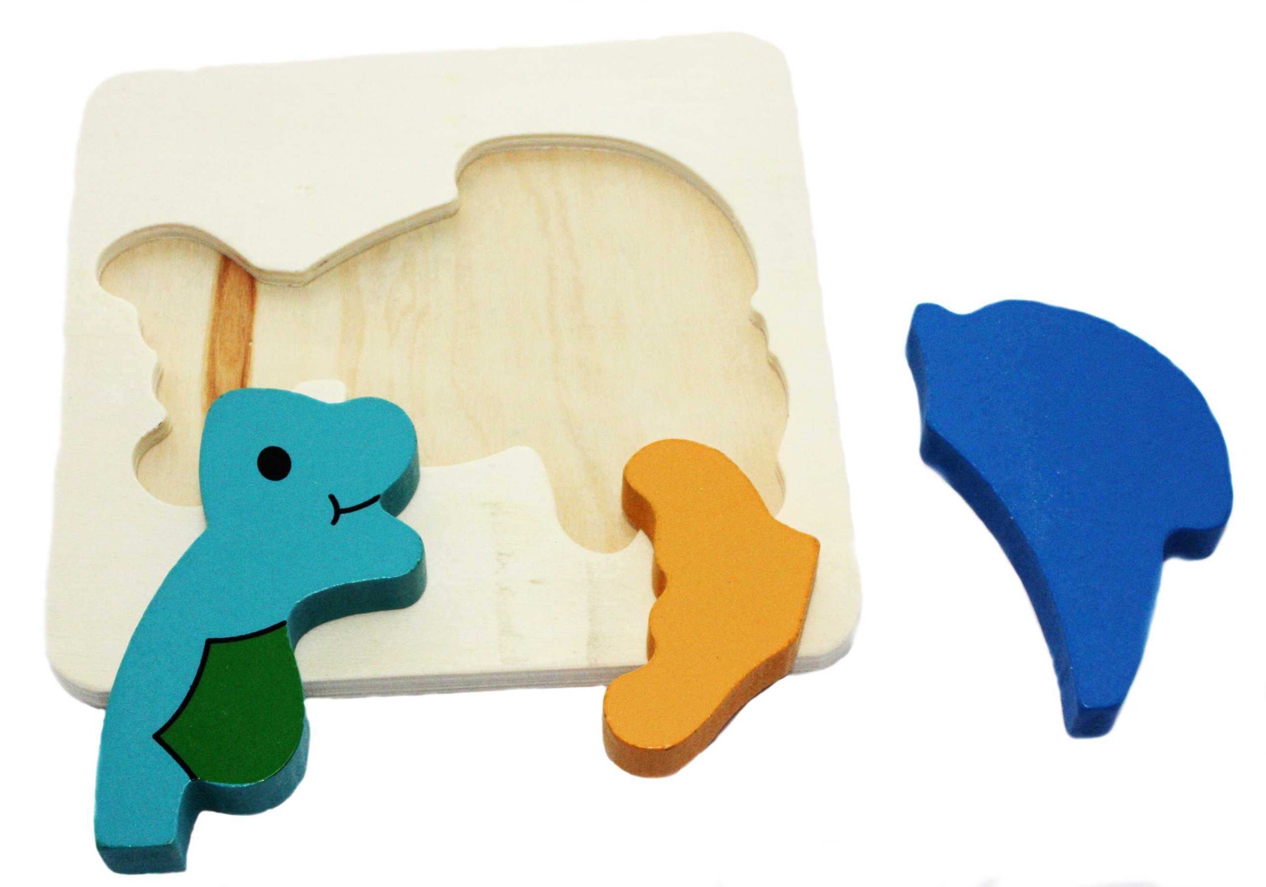 PUZZLE DREWNIANE EDUKACYJNE PUZLE 15CM E0469 EMAJ Materiał drewno