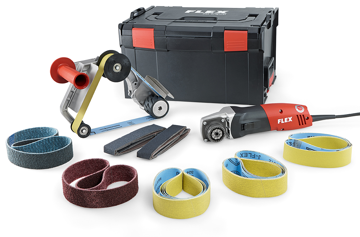 

Flex Bre 14-3 125 Set Szlifierka taśmowa Boa