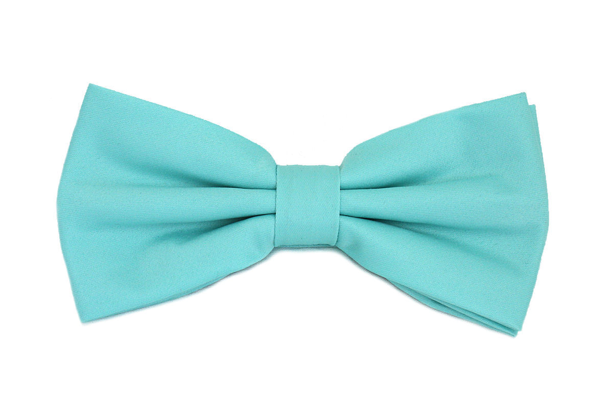 ZESTAW MUCHA MUSZKA i POSZETKA CHUSTECZKA MIĘTOWA Marka Tissino