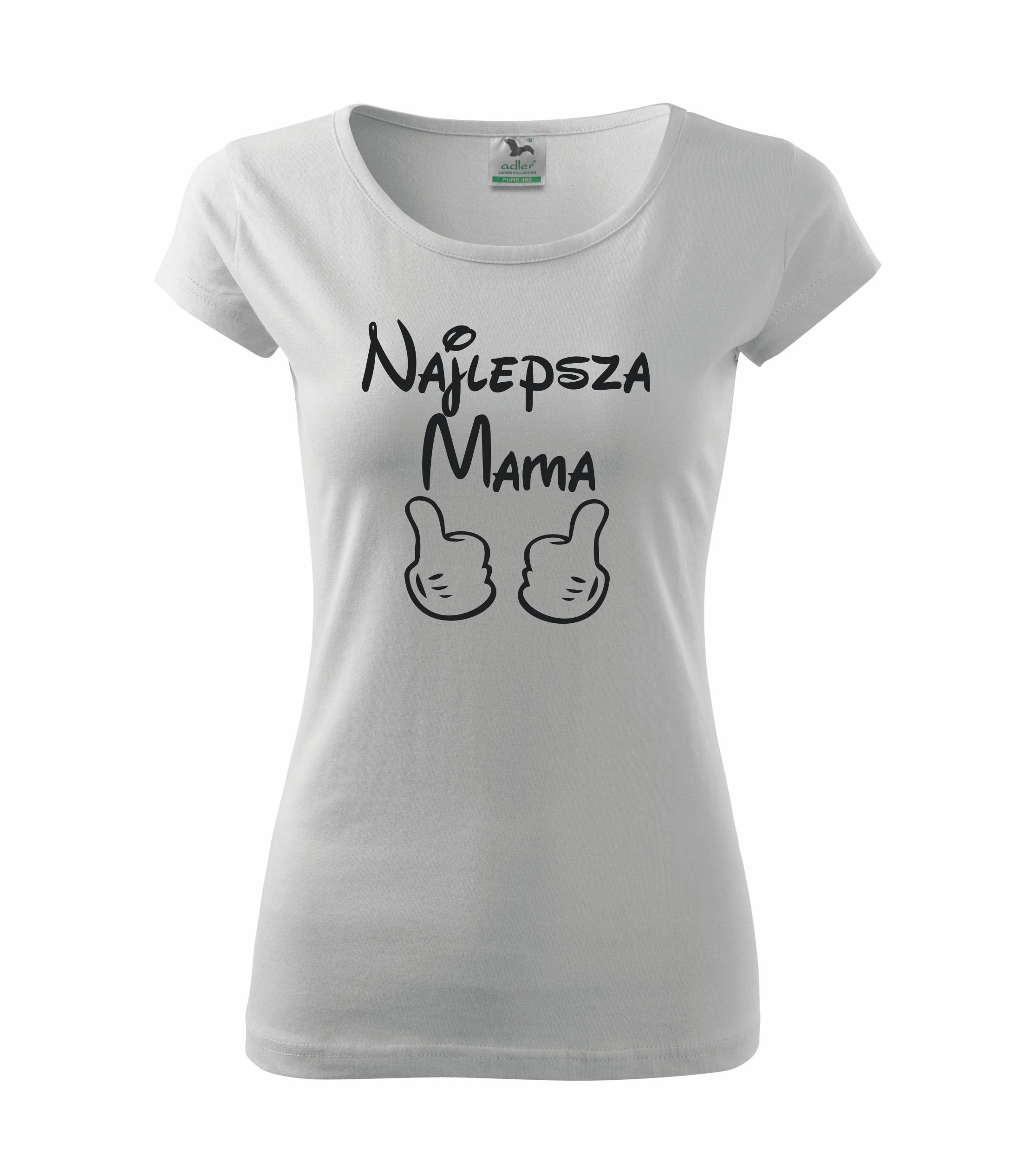 

Koszulka najlepsza super mama Dzień Mamy M