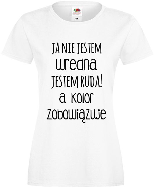

T-shirt koszulka damska rozmiar L kolor