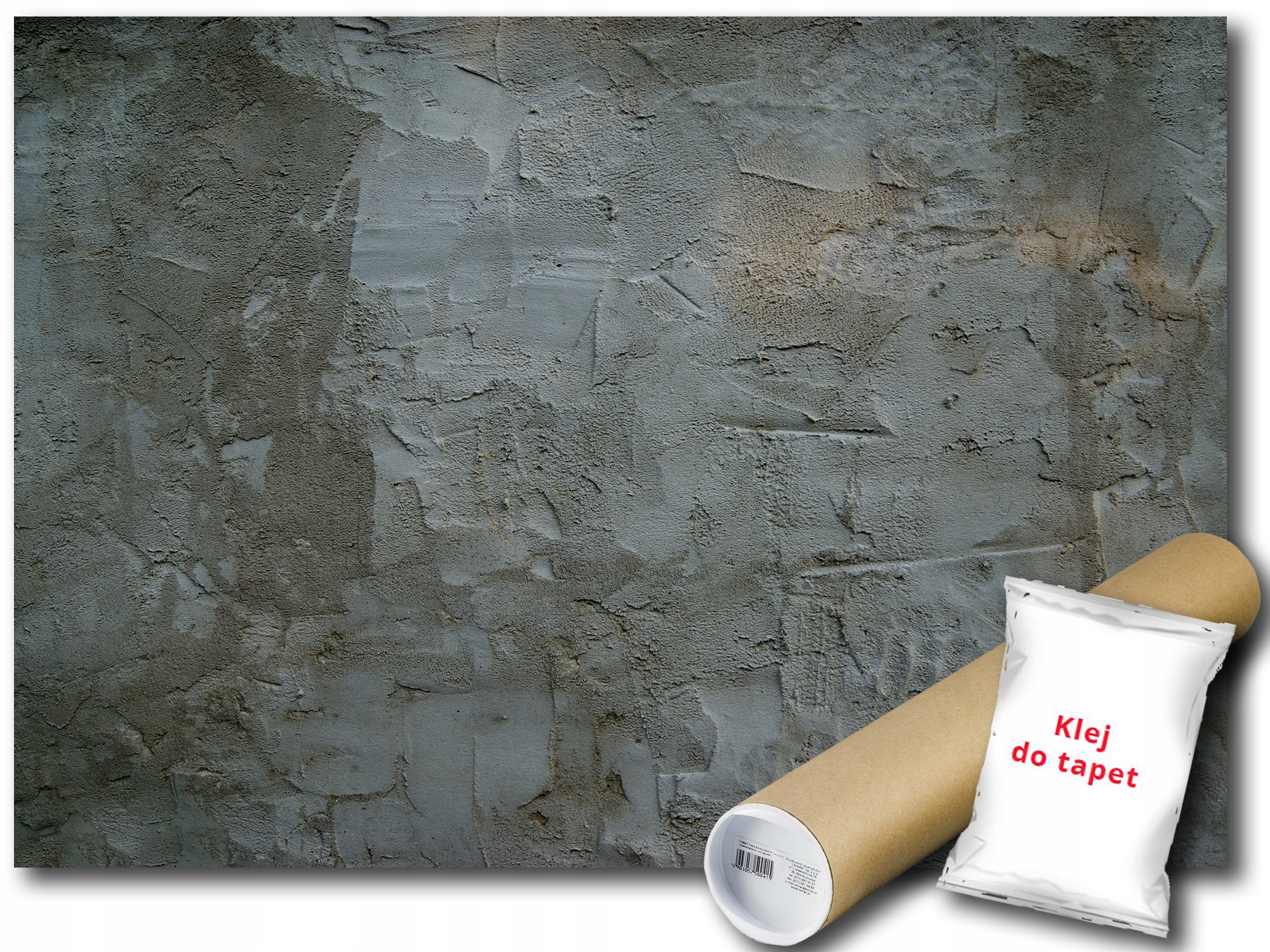 Fototapeta Šedá Omietka 6D V8 368x254 F2630