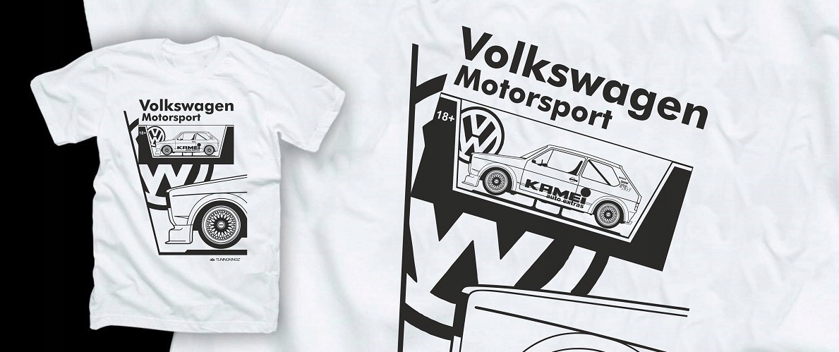 

Koszulka Vw Golf MK1 Motorsport Truneo T-shirt