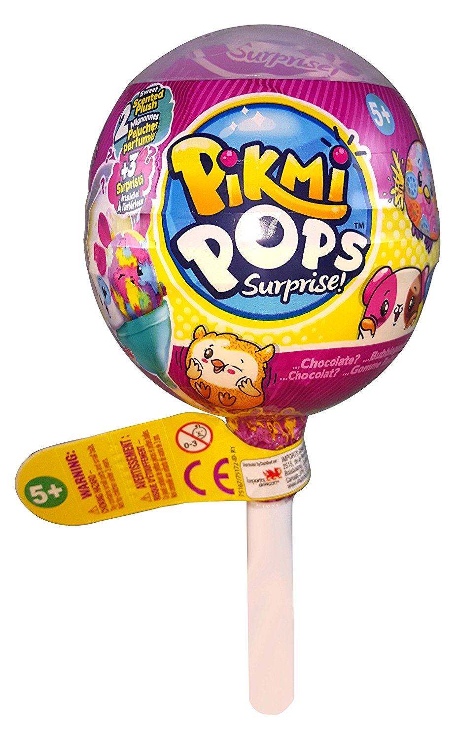 

Pikmi Pops Surprise! Lizak mały Maskotka