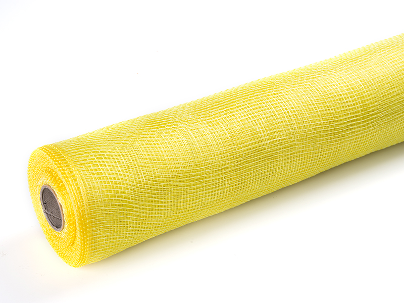 

Siatka Florystyczna Plastikowa 9m Ozdobna Żółta