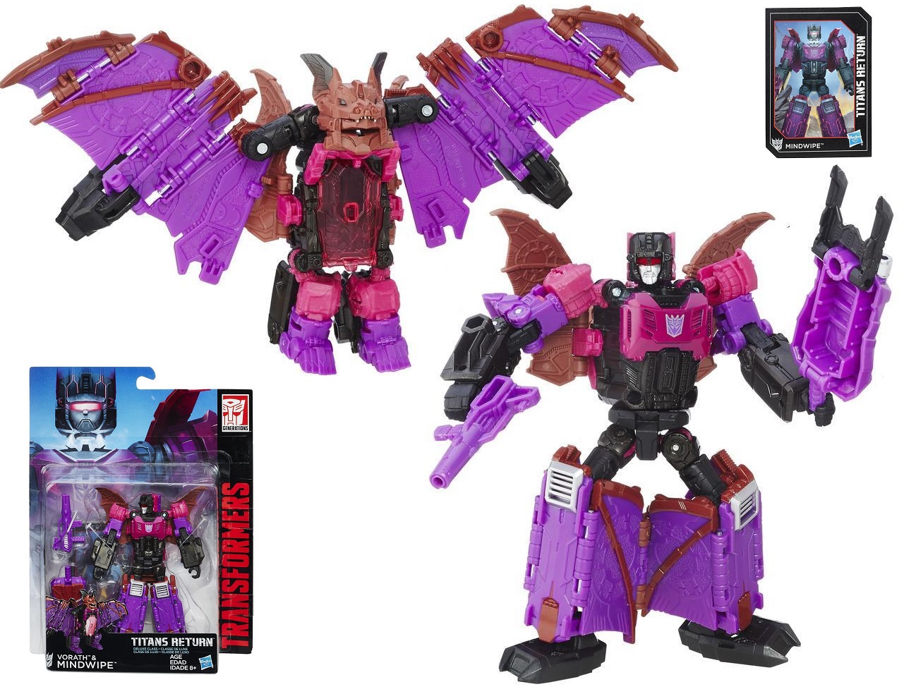 

Hasbro Transformers Vorath Mindwipe Titans B7035