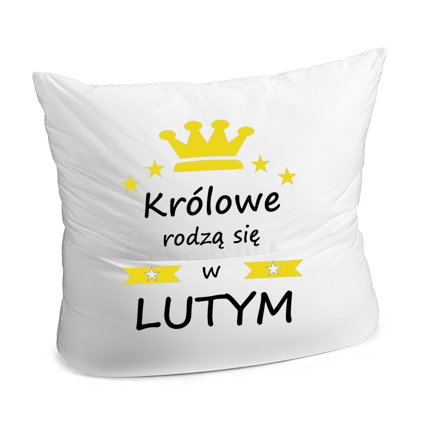 

Foto Poduszka 40X40cm Królowe Rodzą Się W Lutym