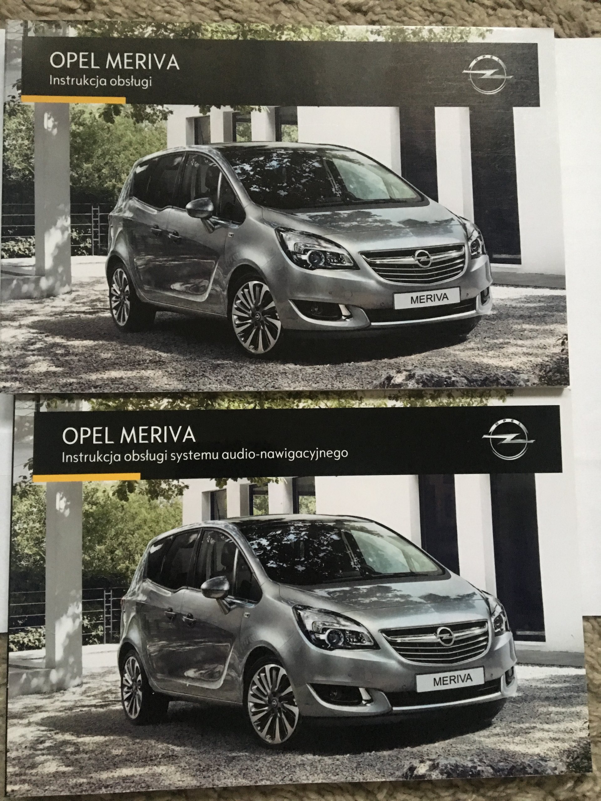 Opel meriva II FL instrukcja obsługi + nawigacja