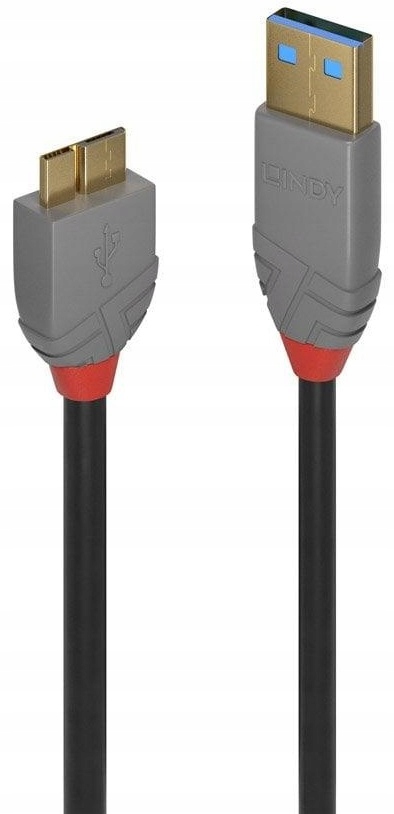 KABEL USB 3.0 A - MICRO B LINDY ANTHRA LINE 0,5M Producent Lindy