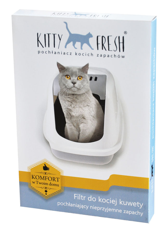 

Pochłaniacz Kocich Zapachów Kitty Fresh 1kpl /4szt