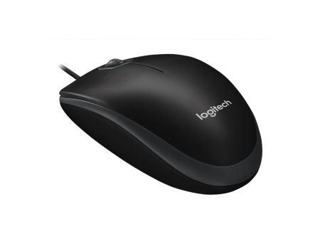Mysz przewodowa Usb Logitech B100 czarna