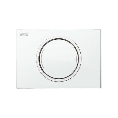 Mepa Nula 2-MNOŽSTEVNÍ Splachovací Tlačítko Bílé